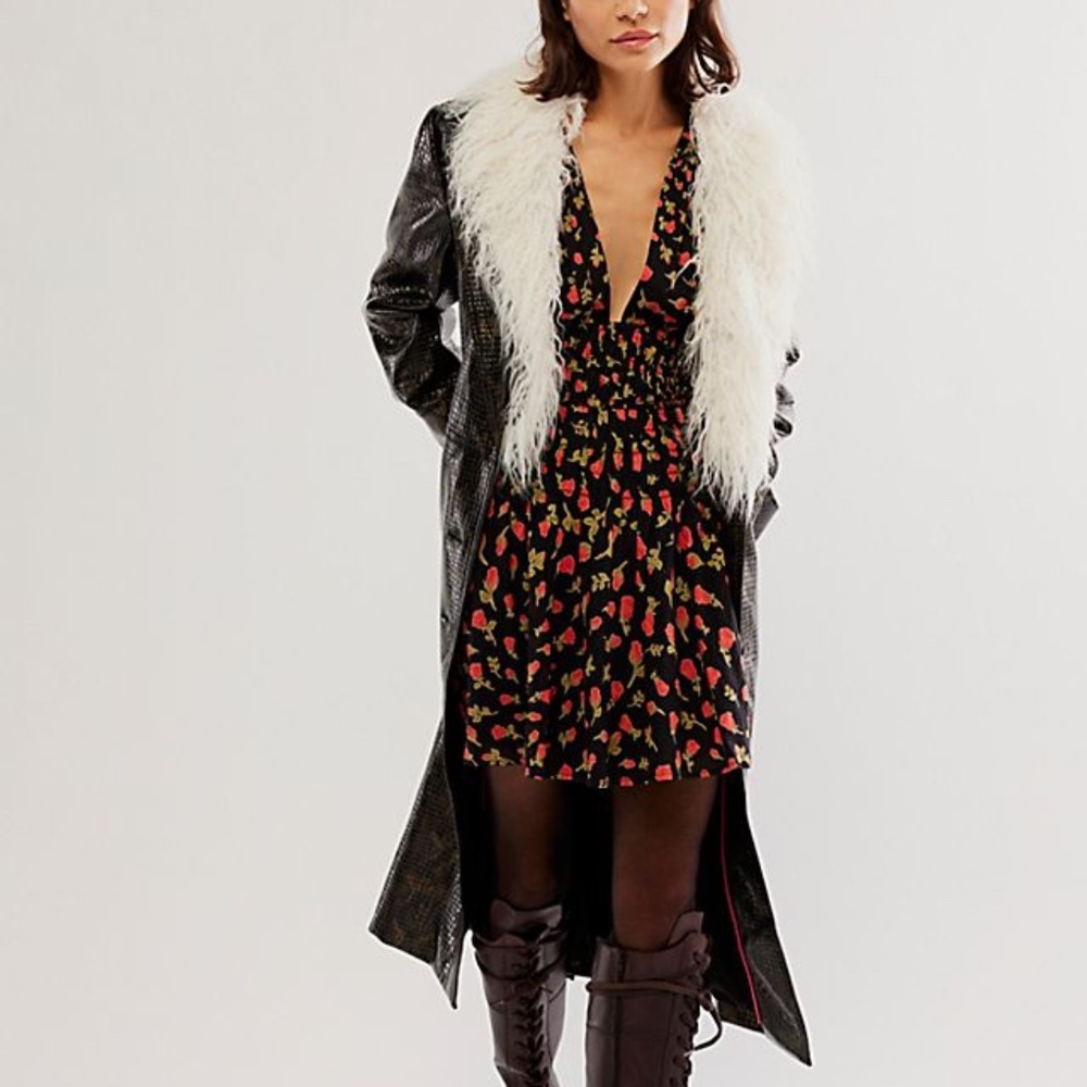 FREE PEOPLE ✨NEW✨ Keep You Mini Dress - Large - NWT - Picture 3 of 7